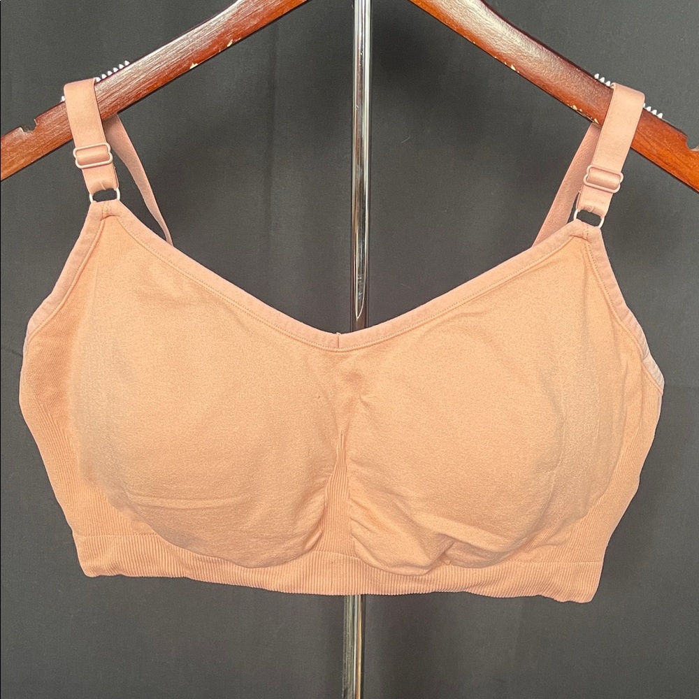 Seamless Tan Women's Lounge Bra